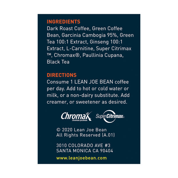 Lean Joe Bean Coffee 5 Pack