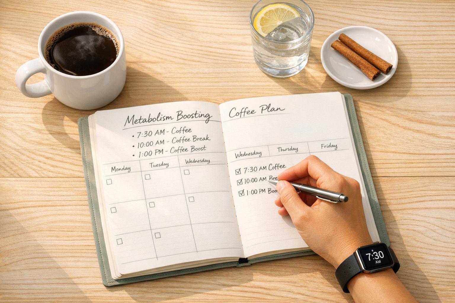 Metabolism Boosting Coffee Planner