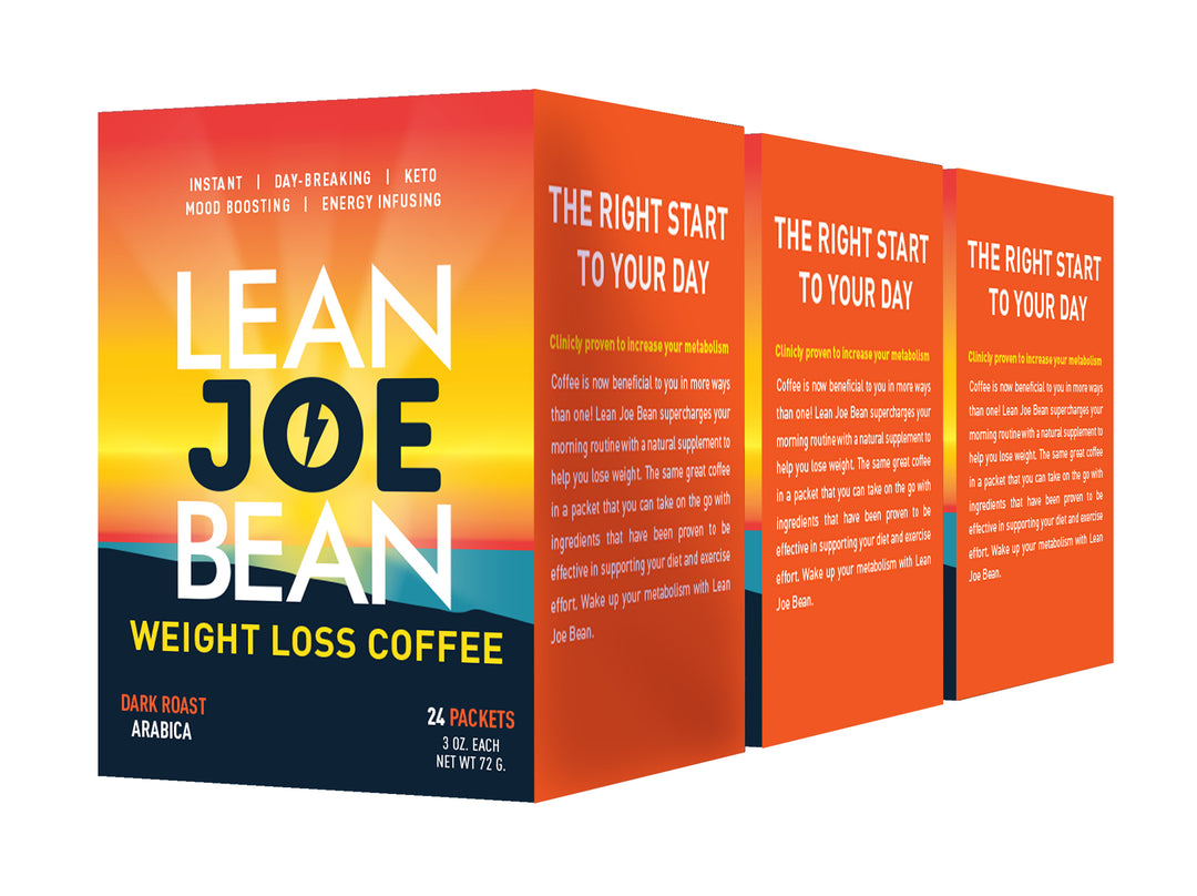 Lean Joe Bean Weight Loss Coffee - 3 Pack